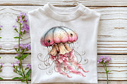Whimsical Sea Animals Clipart, an Illustration by OK Design (Thumbnail 5 of 6)