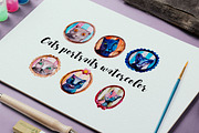 Watercolor cats portraits, a Person Illustration by Kotozoid (Thumbnail 1 of 3)