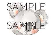Australian Nursery Koala Clipart, an Animal Illustration by Pawcasso's Portraits (Thumbnail 2 of 10)