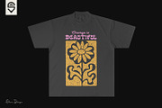 Change Is Beautiful – Retro Floral, a Decorative Illustration by shaondesigns (Thumbnail 3 of 4)