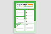 Daily or Weekly Planner Layout, a Stationery Template by ContestDesign (Thumbnail 2 of 3)