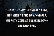 Drac Tombstone, a Serif Font by Forberas Club (Thumbnail 3 of 8)