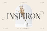 Inspiron - Vintage Serif Font, a Serif Font by JumboDesign (Thumbnail 1 of 6)