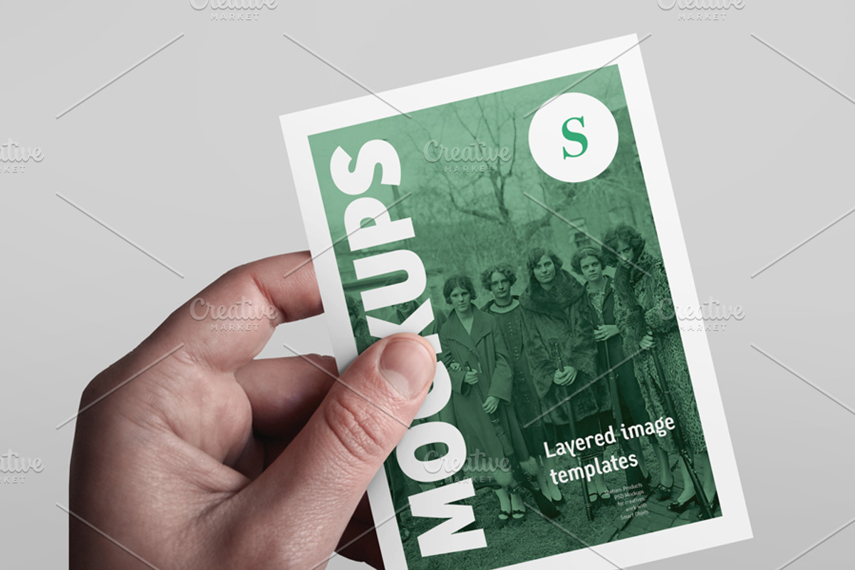 Flyer Mockup - 01, a Print Template by Formelier (Photo 1 of 4)