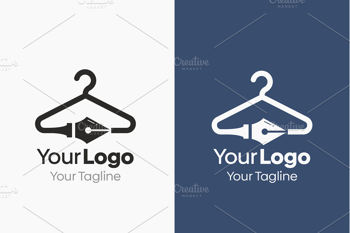 Writer Fashion Logo Template, a Branding & Logo Template by Grapixy (Photo 3 of 3)