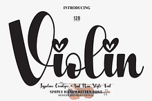 Violin | Script Font