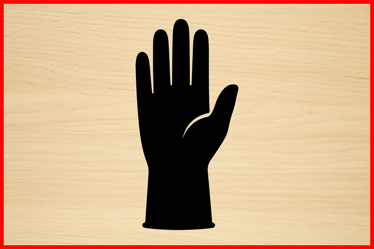 50 Glove Silhouette Clipart Bundle, an Illustration by Creativeshirt (Photo 3 of 4)