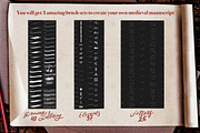 Medieval Manuscript Creator Kit, a Brush Add-On by Letter Elfa Studio (Thumbnail 2 of 9)