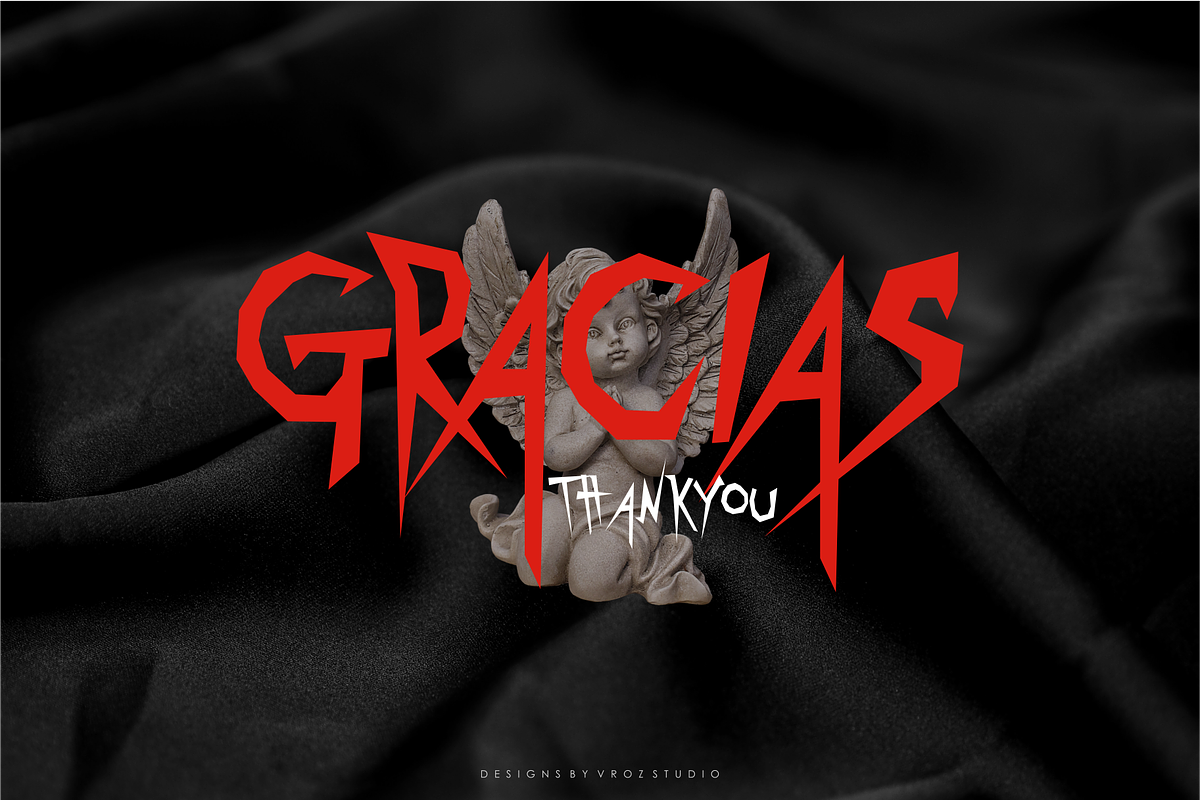 METACORE - Blackletter Typface, a Font by Vroz Studio (Photo 3 of 6)