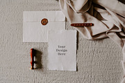 Deckle Edge Stationary Mockup Bundle, a Print Template by Barn Owl Studio (Thumbnail 8 of 16)