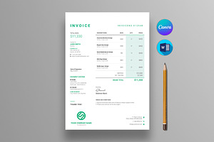 Business Identity Pack Canva & Word