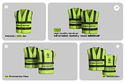 Clean Safety Vest Mockup, a Mockup by My Code Std (Thumbnail 1 of 6)
