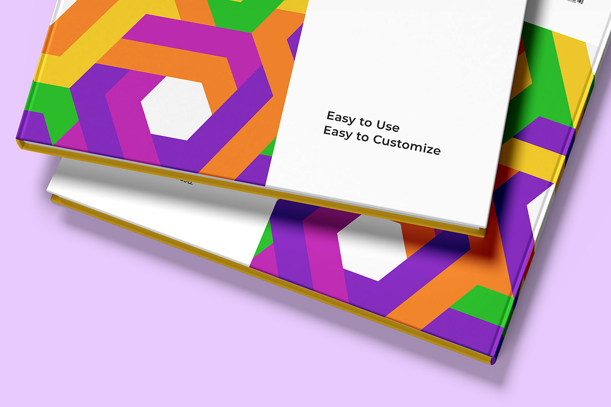 US Letter Hardcover Book Mockup, a Books & Magazine Mockup by Illusiongraphic (Photo 20 of 29)