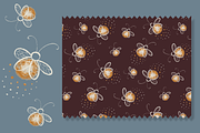 Firefly Seamless Pattern Design, a Pattern Graphic by Lady Bruniere Design (Thumbnail 7 of 8)