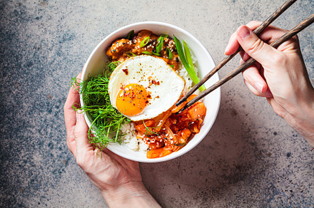Bibimbap - Korean food., a Food & Drink Photo by vaaseenaa