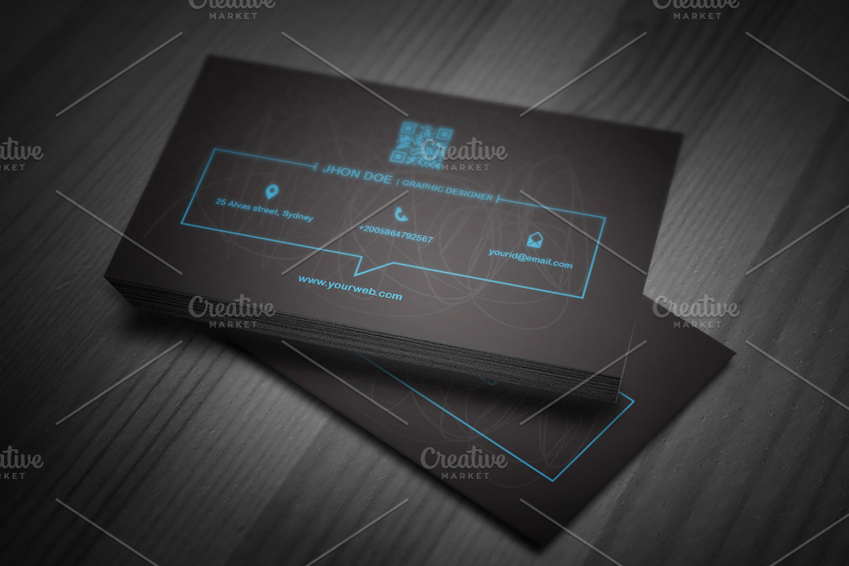 Creative Business Card Template, a Business Card Template by Pentaclay (Photo 3 of 5)