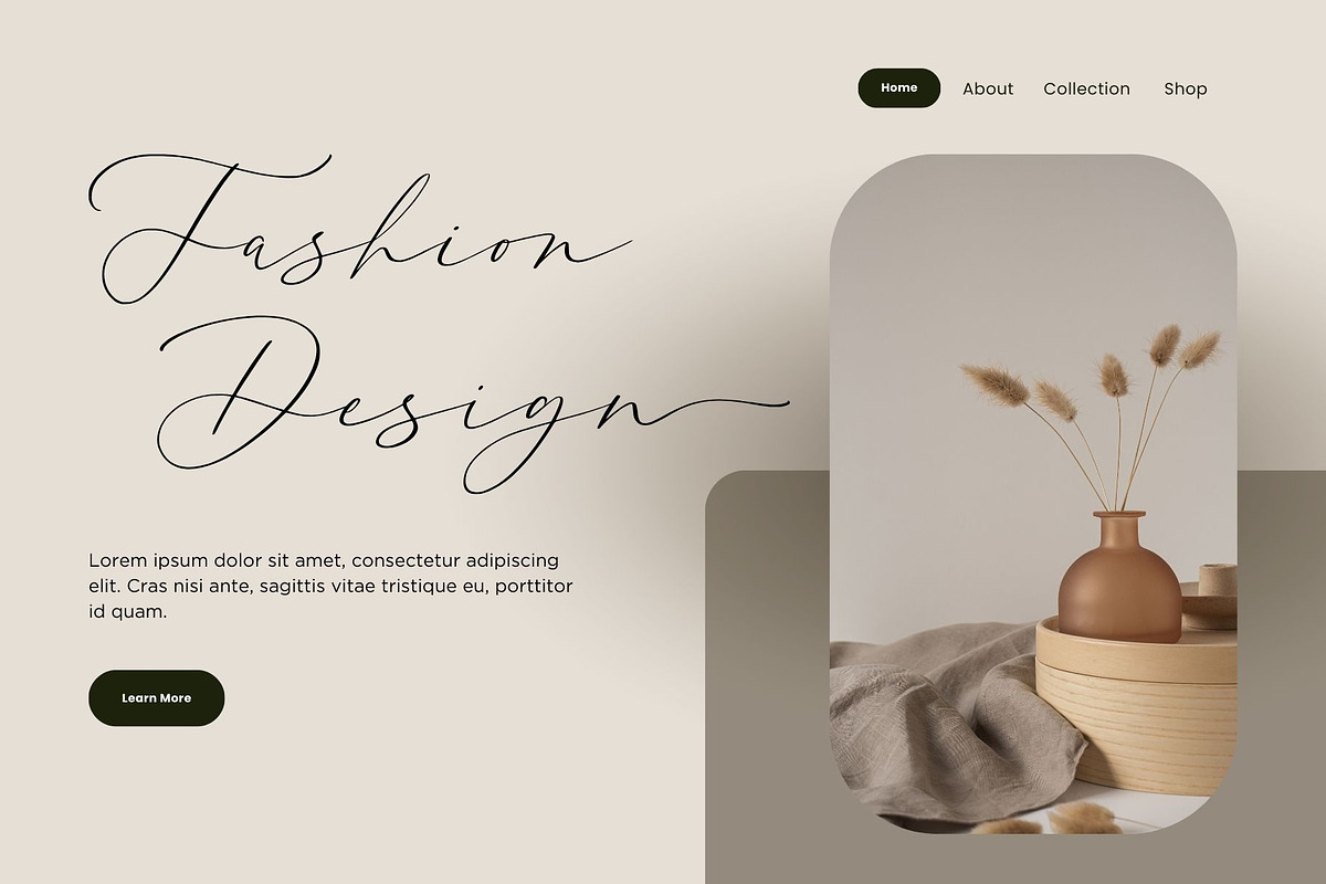 Gettins - Modern Calligraphy Script, a Script Font by Nirmana Visual (Photo 2 of 14)