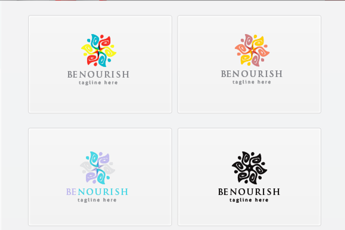 Be Nourish - Logo Template, a Branding & Logo Template by DynamikMedia (Photo 2 of 5)