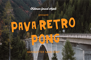 Pava retro pong