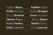 Aveline Chapter, a Sans Serif Font by Zafiratype (Thumbnail 9 of 15)