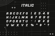 Endzone Express - Sport Typeface, a Serif Font by HipFonts (Thumbnail 3 of 10)