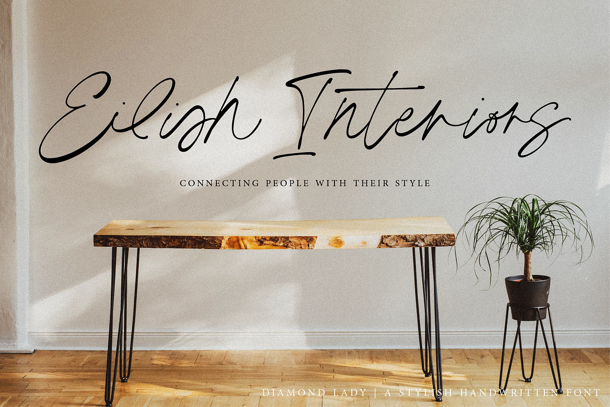 Diamond Lady – Handwritten Font, a Script Font by RedyStudio (Photo 6 of 10)