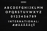 Boysen Typeface, a Sans Serif Font by Jan-Christian Bruun (Thumbnail 2 of 7)