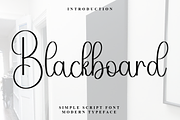 Blackboard, a Handwritten Font by FreshTypeINK (Thumbnail 1 of 7)