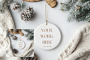 Christmas Ornament Mockup SC014 - 01, a Books & Magazine Mockup by Callistemon Creative (Thumbnail 6 of 10)