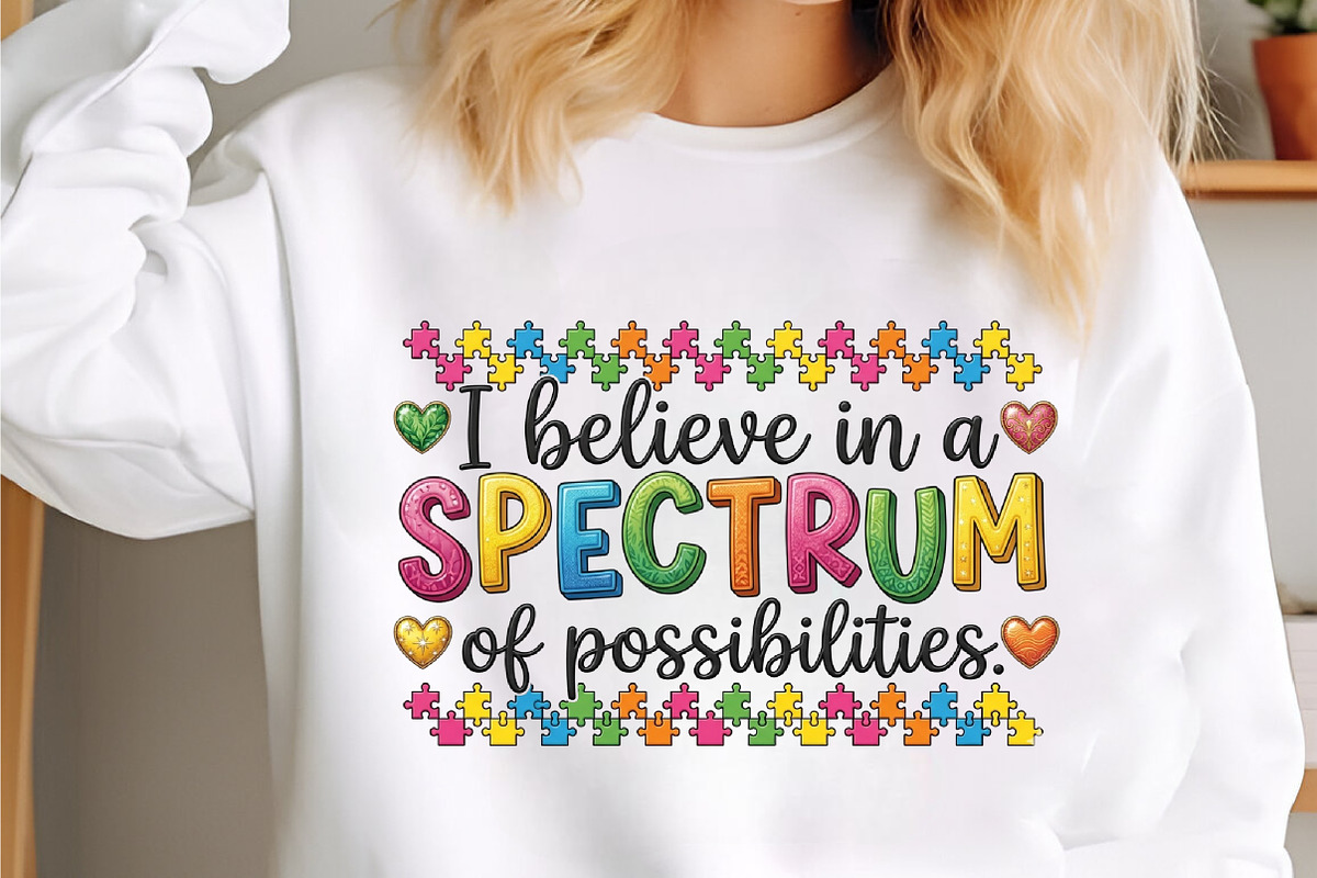 Spectrum of Possibilities Autism Png, an Illustration by designcity5 (Photo 2 of 4)