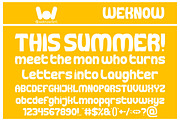 Coming Soon font, a Font by weknow (Thumbnail 2 of 8)