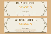 Abstract Floral Banner Template, a Marketing Template by sekitarief (Thumbnail 3 of 3)