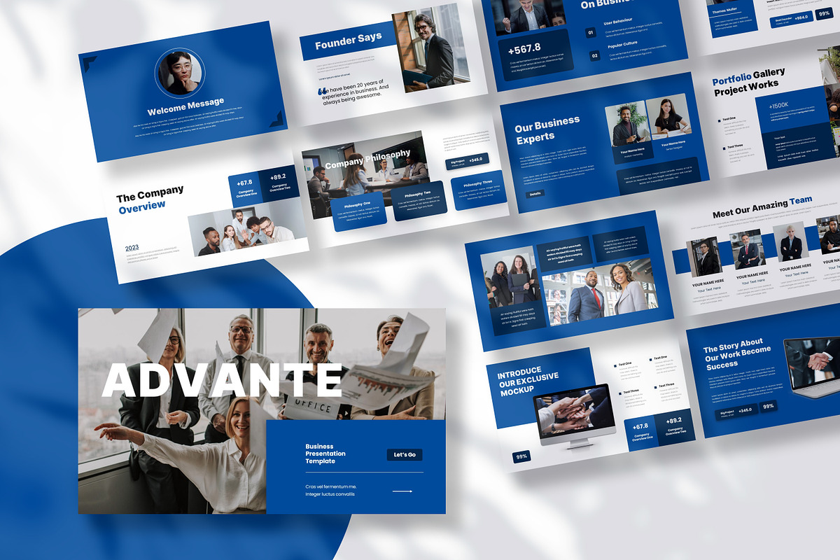Adventa-Powerpoint & Google Slide, a Presentation Template by Raseuki (Photo 1 of 5)