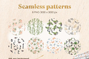 Lemurs in tropical jungle clipart, an Animal Illustration by Elena Malgina Clipart (Thumbnail 9 of 15)