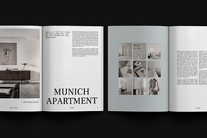 VINCENT / Magazine Brochure Template