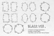 Whimsical Frames Hand-Drawn Borders, an Object Graphic by Nonceni (Thumbnail 9 of 11)