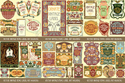 Covers Art Nouveau - mega set, a Decorative Illustration by Stanislav Kharchevskyi (Thumbnail 4 of 10)