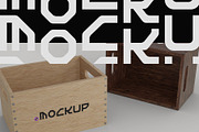 Wooden Fruit Crate Mockup, a Household Mockup by hiddemaru (Thumbnail 3 of 4)