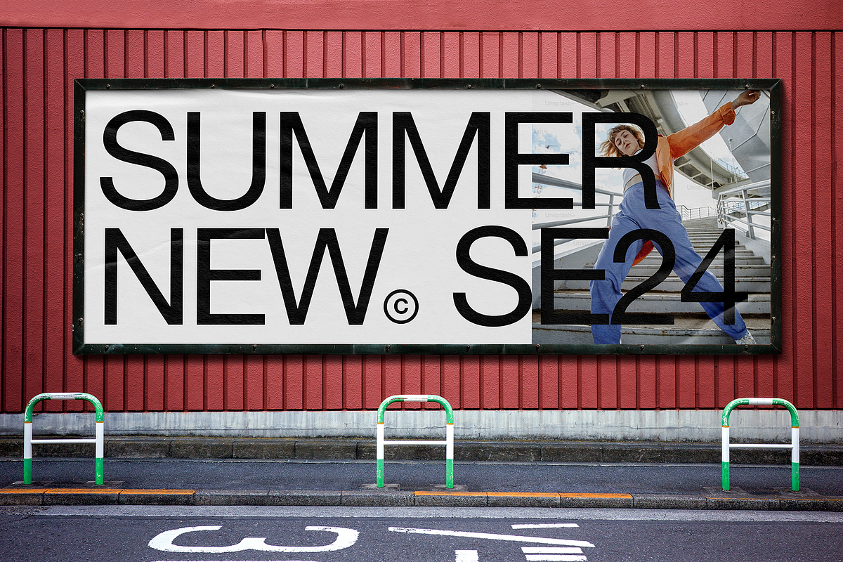 Urban Billboard Mockup, a Mockup by Thunder Studio (Photo 1 of 4)