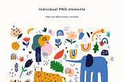 Baby colourful collection, an Animal Illustration by MoleskoStudio (Thumbnail 3 of 12)