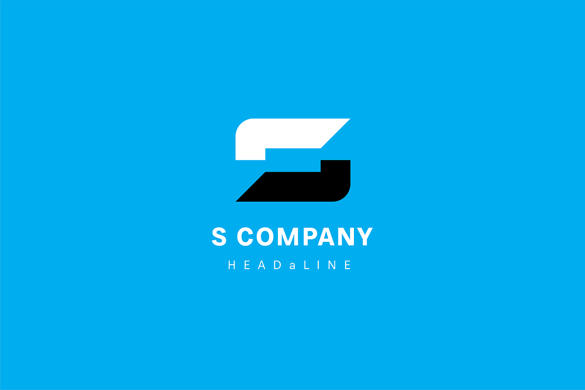 S company logo template., a Branding & Logo Template by Anton Akhmatov (Photo 3 of 3)