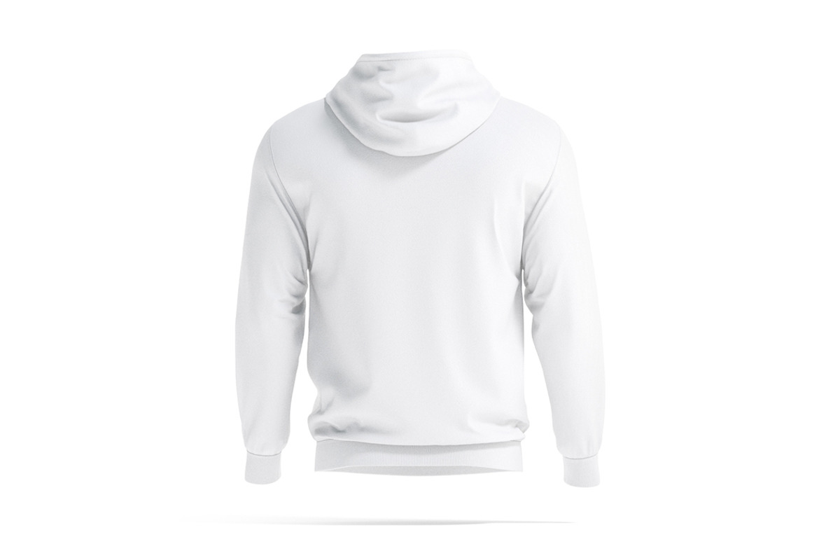White Sports Hoodie 3D Model, an Object 3D Model by rebrandy (Photo 2 of 9)
