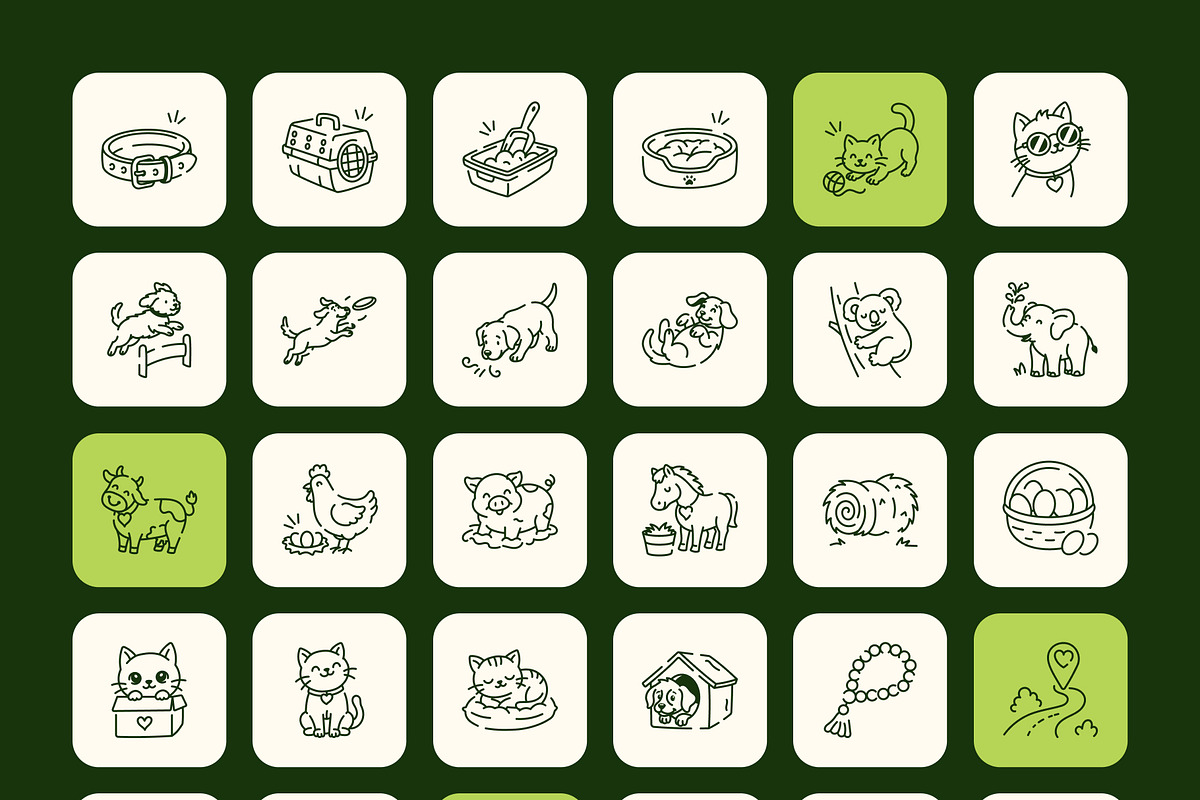 300 Healthy Living Doodle Icons, an Outline Icon by Prosymbols (Photo 11 of 12)