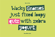 Quiz Risk - Handmade Quirky Font, a Serif Font by Pandeka Studio (Thumbnail 6 of 9)