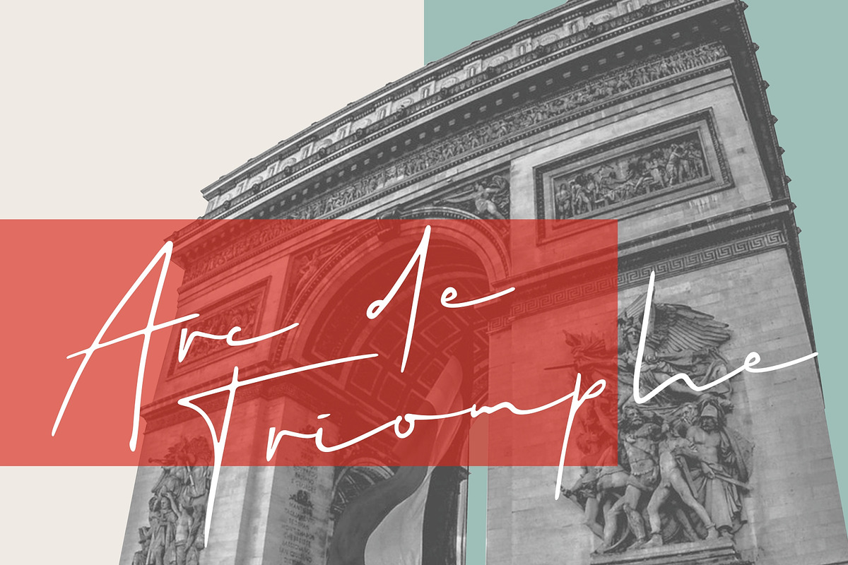 Hellios Signature Font preview 4