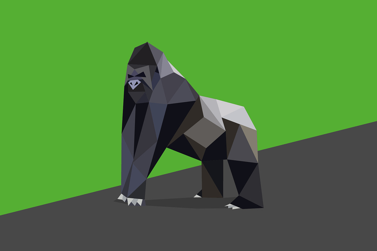 Wild animals in low poly style, an Animal Illustration by Volkan Aydemir (Photo 4 of 12)