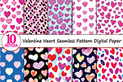 Valentine Heart seamless Pattern, a Pattern Graphic by jannatulpakhi (Thumbnail 1 of 3)