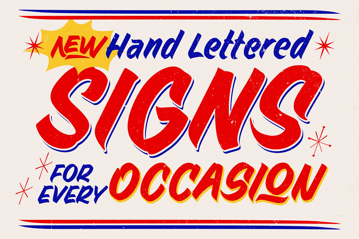Brosign Brush Typeface, a Handwritten Font by alit design (Photo 6 of 20)