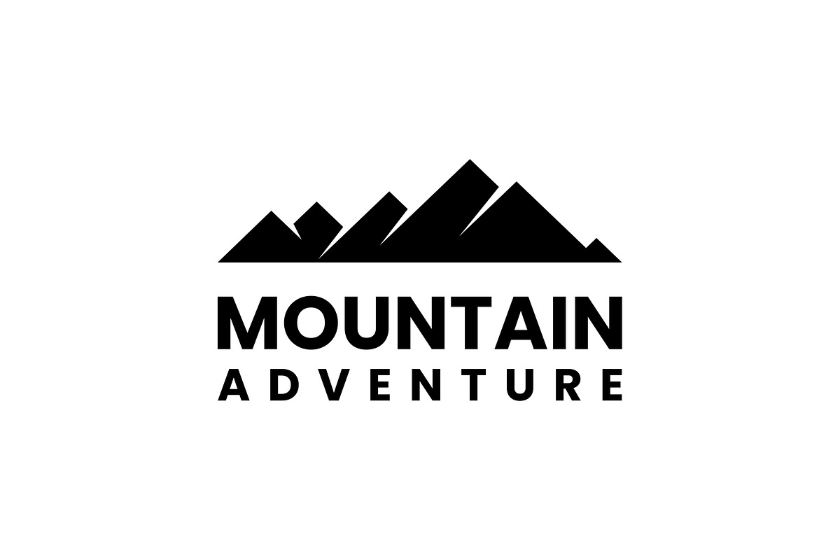 Mountain Range Landscape Logo, a Branding & Logo Template by ika trisiana (Photo 1 of 2)