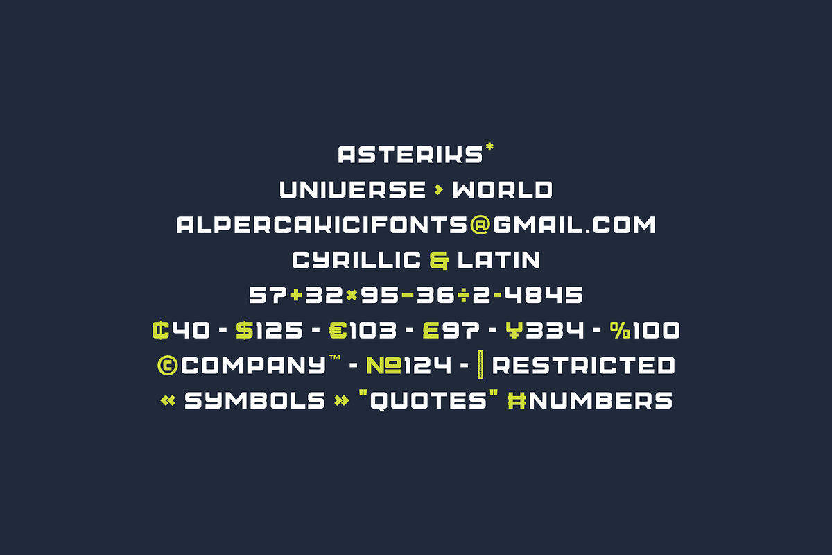 Caviara Wide Sans Serif Typeface, a Sans Serif Font by alpercakici (Photo 15 of 16)